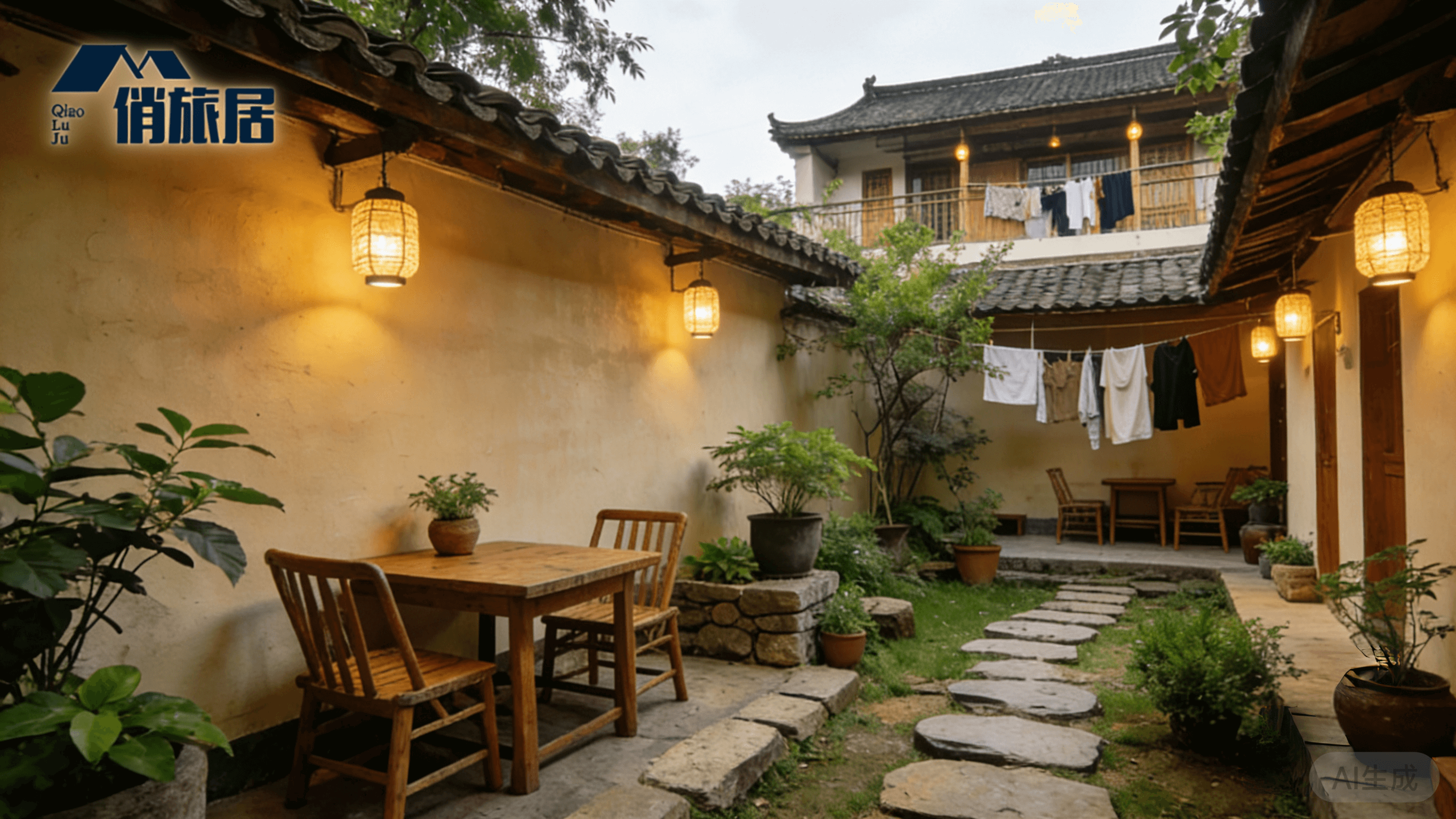 旅行住进风景里